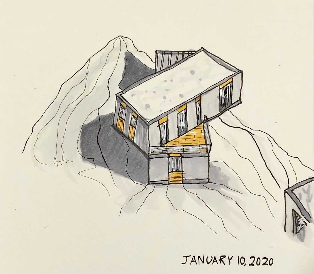 Sketches January 2020 cover image