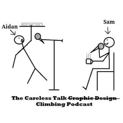  The Careless Talk Climbing Podcast Graphic