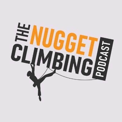 The Nugget Climbing Podcast Graphic